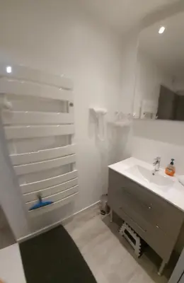 Salle de bains dans l'établissement Studio 6